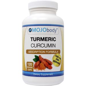 Turmeric Curcumin C3 Complex High Absorption Formula with BioPerine (Black Pepper), Natural Anti-Inflammatory, 1300mg Per Serving, 120 Veggie Capsules