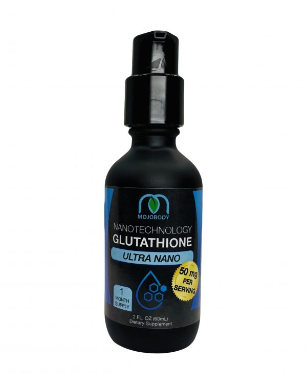 NANO Glutathione 2oz Pump Bottle: Elevate Your Health with 100% Absorption ULTRA Nanotechnology Glutathione, The Master Antioxidant