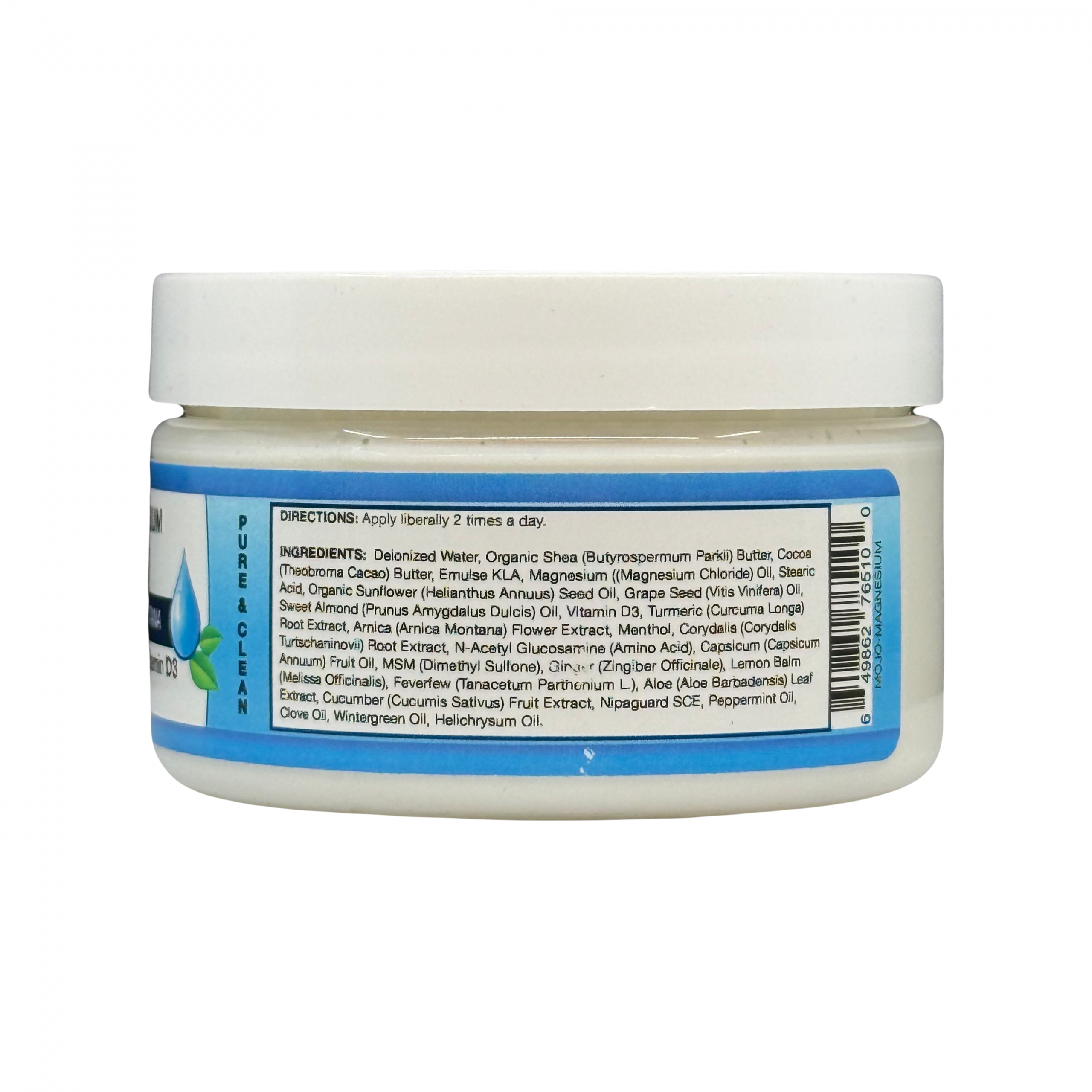 Magnesium Butter with Vitamin D3 – Topical Magnesium Cream for Relaxation & Muscle Comfort – Vegan, Made in USA - Image 4