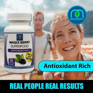 MOJOBODY Maqui Berry Capsules for antioxidant support and daily wellness